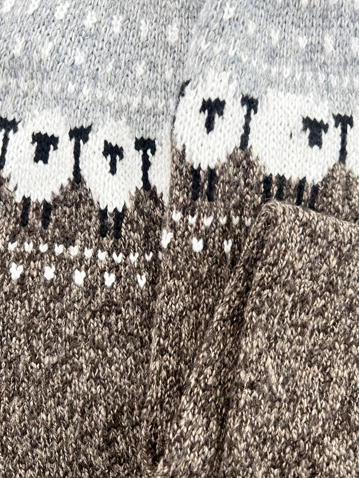 Nordic™ | Pull d'Hiver Élégant avec Motif Jacquard de Moutons
