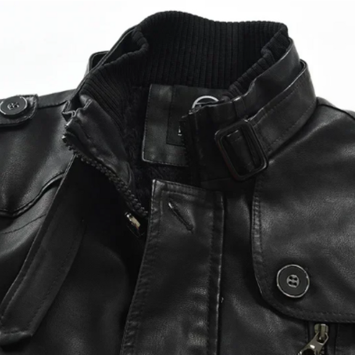 Léa | Veste de Biker Élégante