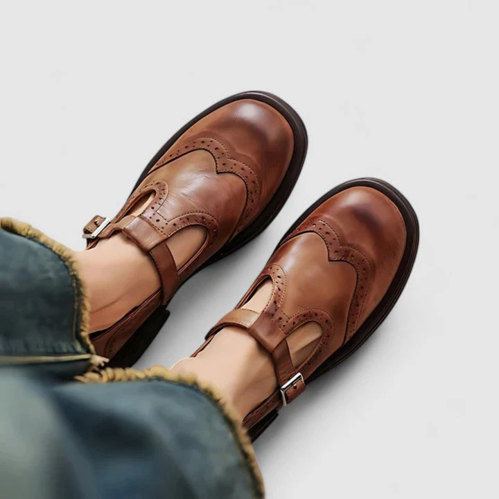 Mary Janes en cuir Risla