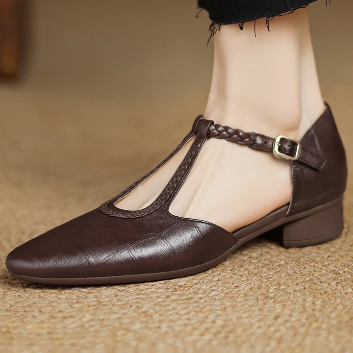 Lida | Kepa Cuir Mary Janes