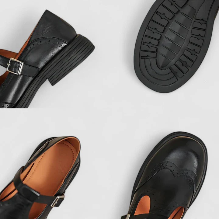 Mary Janes en cuir Risla