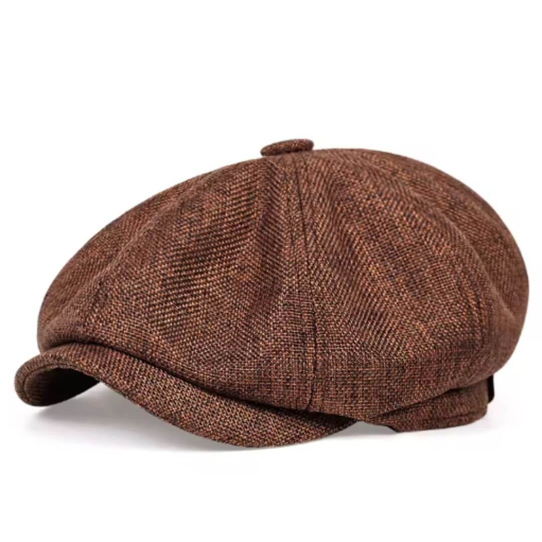 Casquette Newsboy en Tweed Tissé | OSLO