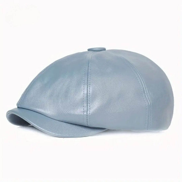 Casquette Plate en Cuir | MONACO