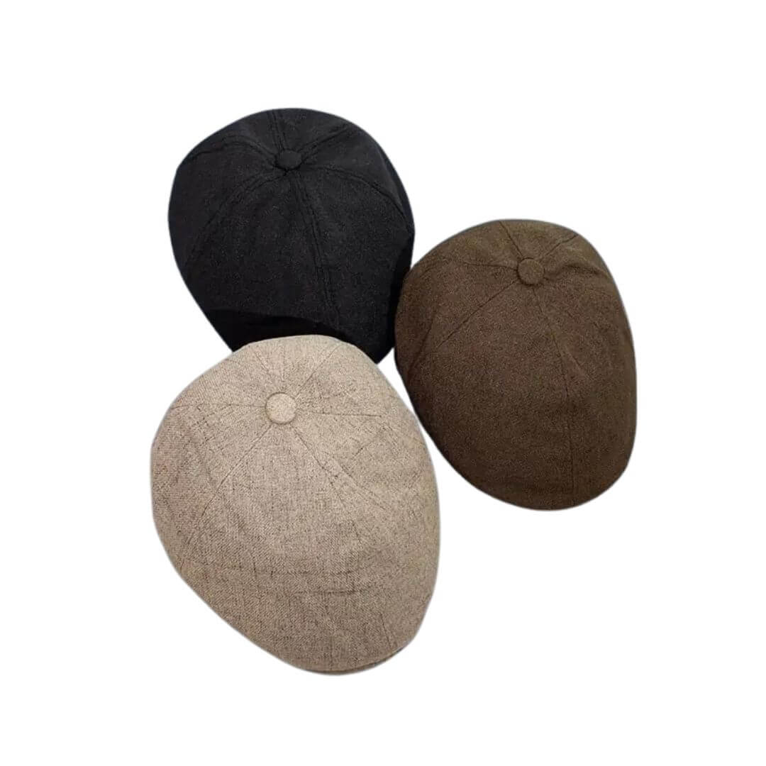 Casquette Plate en Mélange de Lin | MUNICH