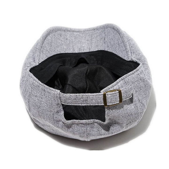 Casquette Plate en Lin et Coton | ASPEN