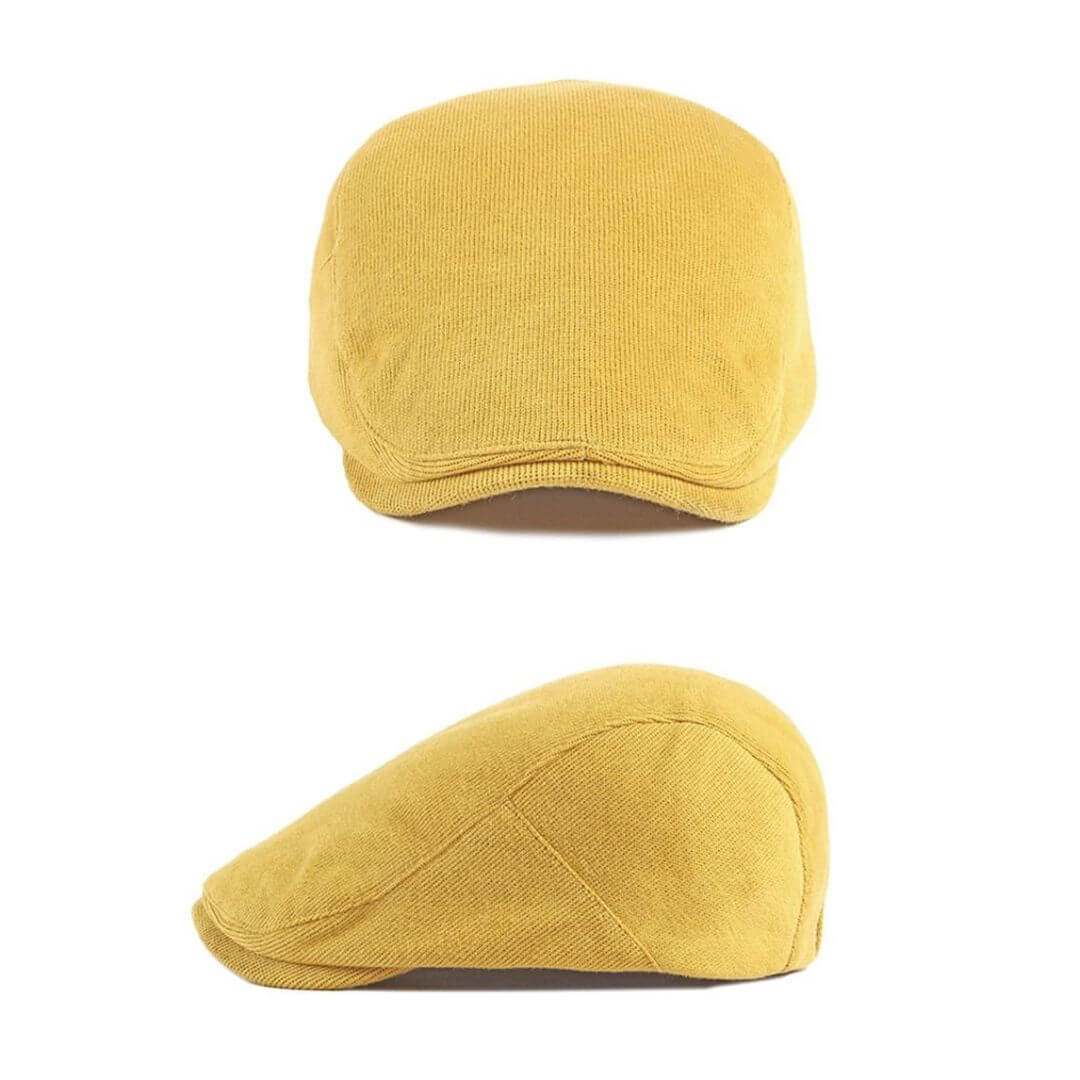 Casquette Plate en Velours Côtelé | DAKOTA