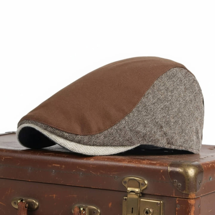 Casquette en Twill & Herringbone | DUBLIN