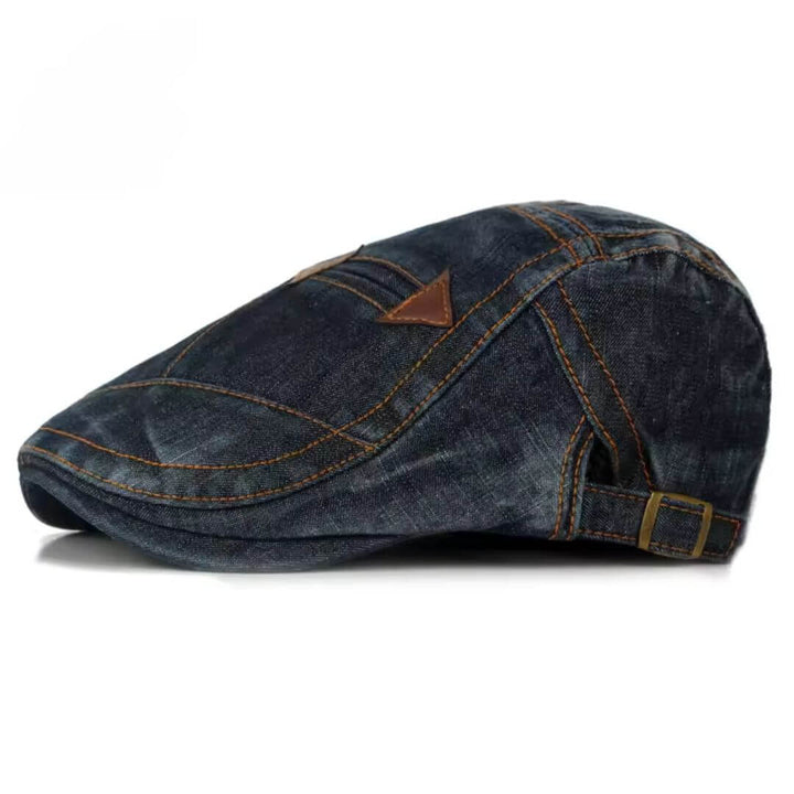 Casquette Plate en Denim | BARSTOW