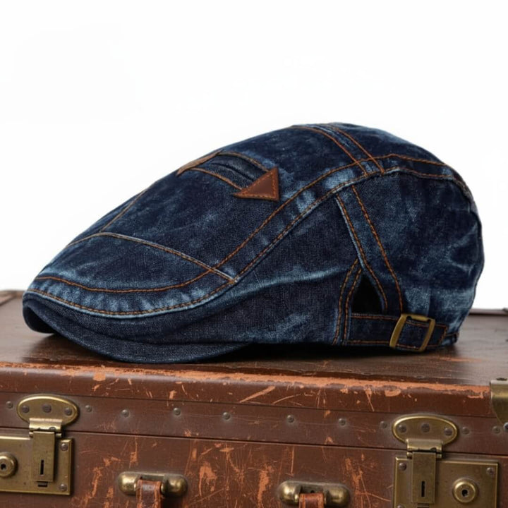 Casquette Plate en Denim | BARSTOW
