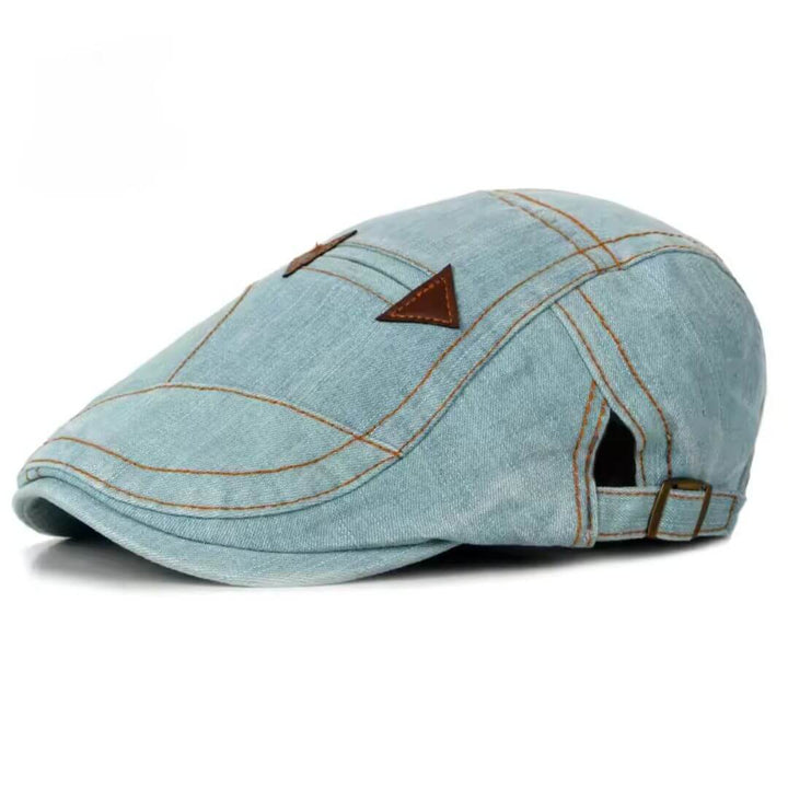 Casquette Plate en Denim | BARSTOW