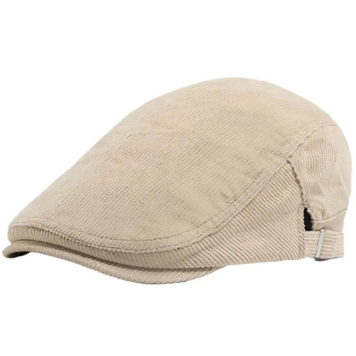 Casquette Plate en Velours Côtelé | ZION