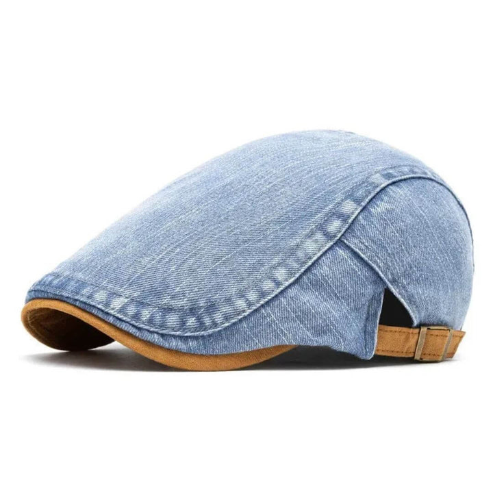 Casquette Plate en Denim | FARGO