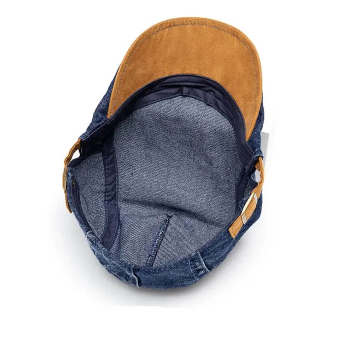 Casquette Plate en Denim | FARGO