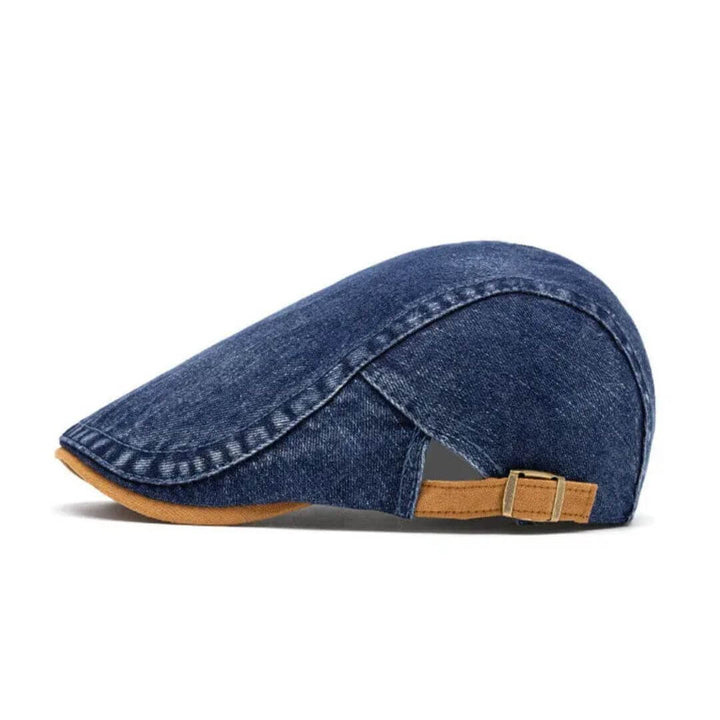 Casquette Plate en Denim | FARGO
