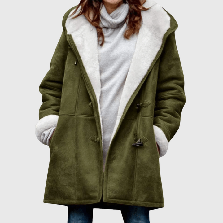 Jae | Veste d'Automne en Suède Fleece Chaud