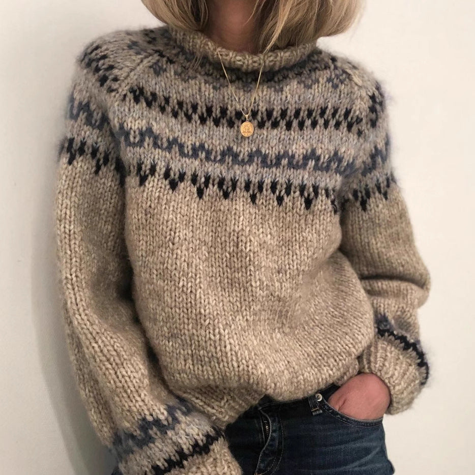 LE CELESTINA | SWEATER RÉTRO