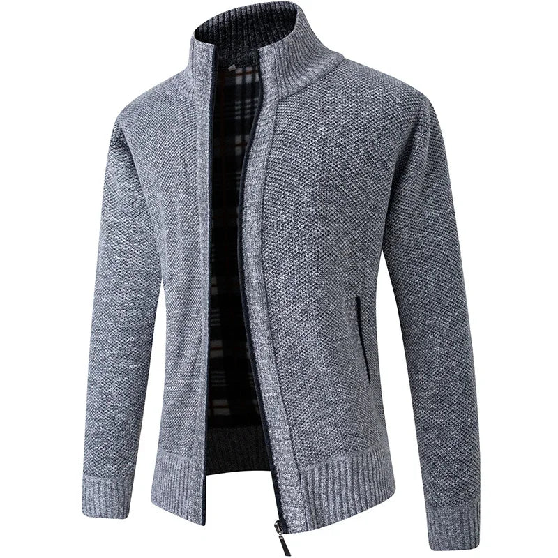 Marc | Warm Wool Zipper Cardigan - Ideal for Chilly Days!