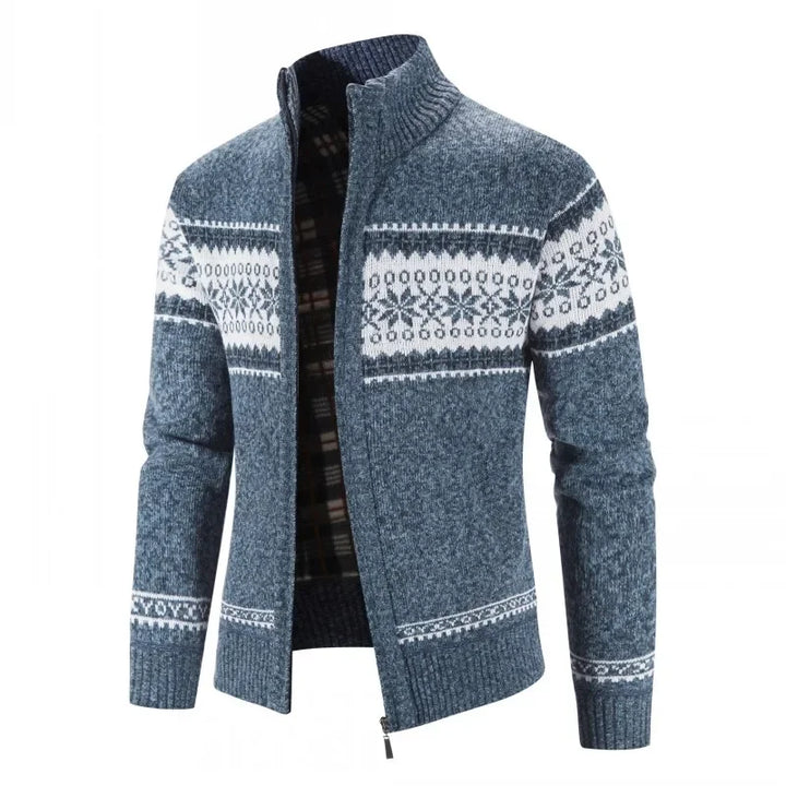 Marc | Warm Wool Zipper Cardigan - Ideal for Chilly Days!