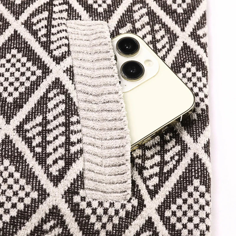 Louis | Velours Épais avec Fermeture Éclair