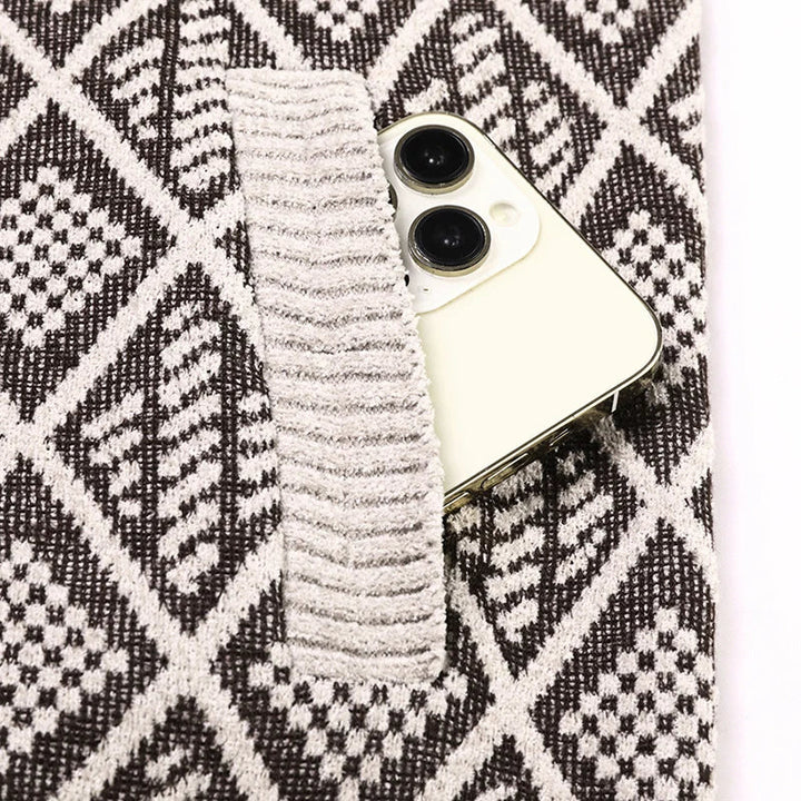 Louis | Velours Épais avec Fermeture Éclair