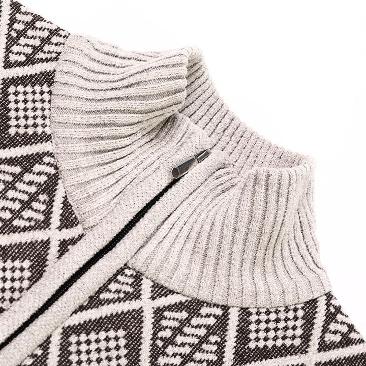 Louis | Velours Épais avec Fermeture Éclair