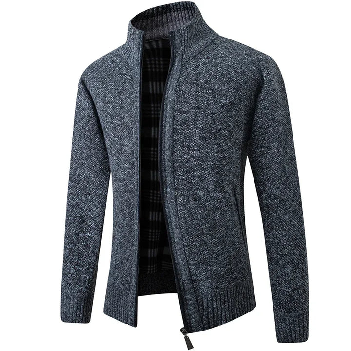 Marc | Warm Wool Zipper Cardigan - Ideal for Chilly Days!