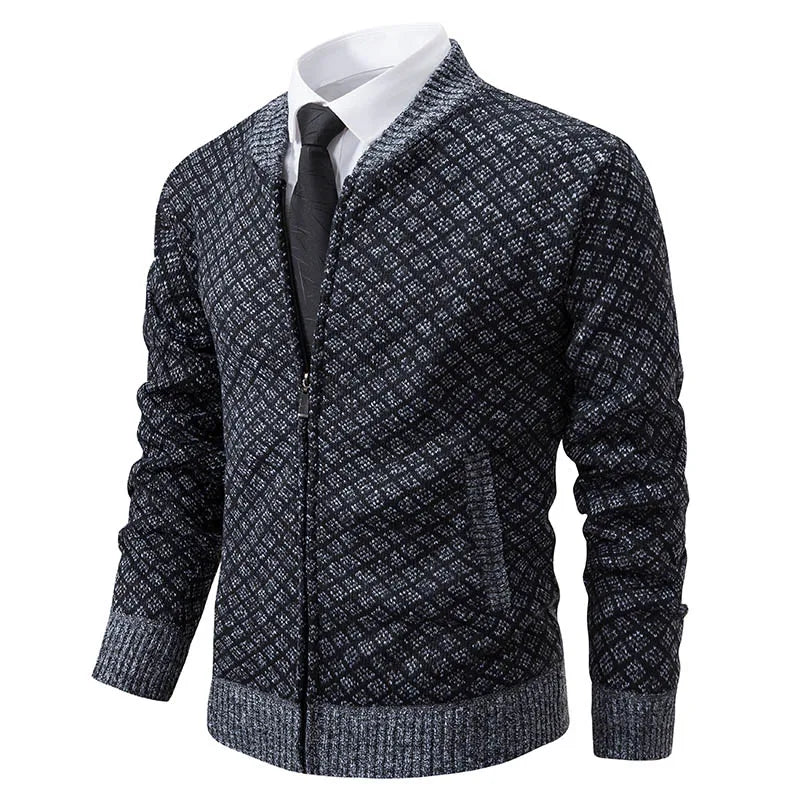 Marc | Warm Wool Zipper Cardigan - Ideal for Chilly Days!