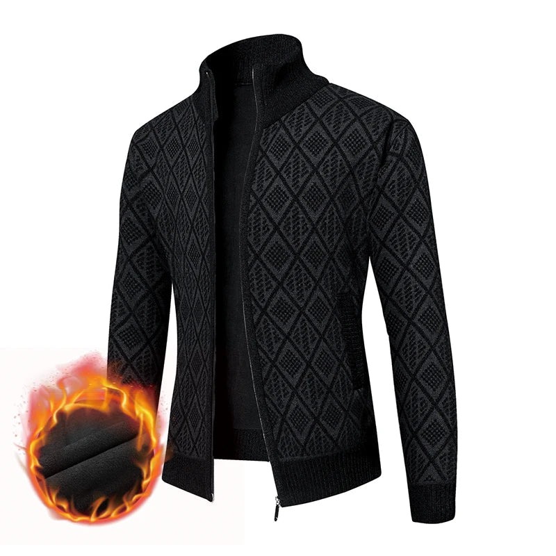 Louis | Velours Épais avec Fermeture Éclair