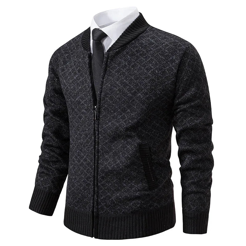 Marc | Warm Wool Zipper Cardigan - Ideal for Chilly Days!