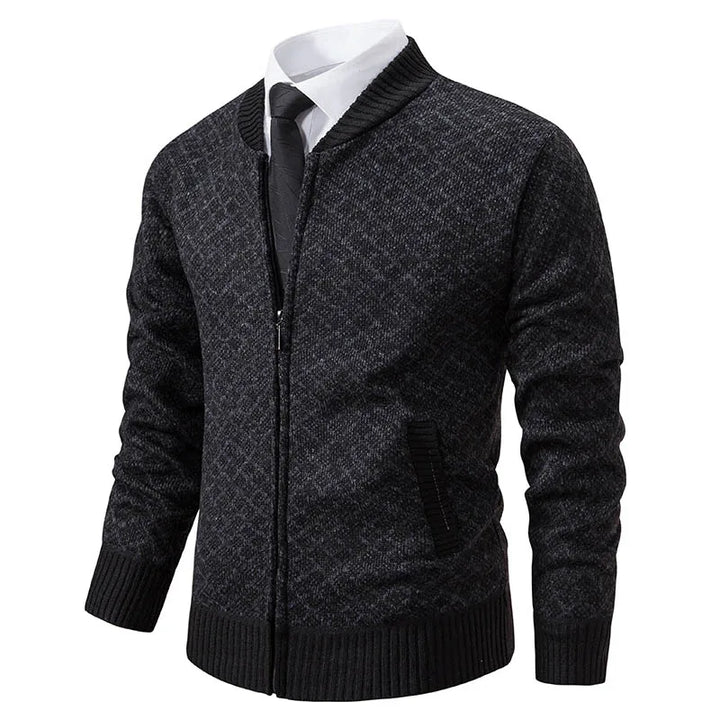 Marc | Warm Wool Zipper Cardigan - Ideal for Chilly Days!