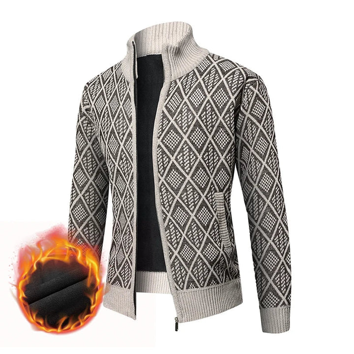 Louis | Velours Épais avec Fermeture Éclair