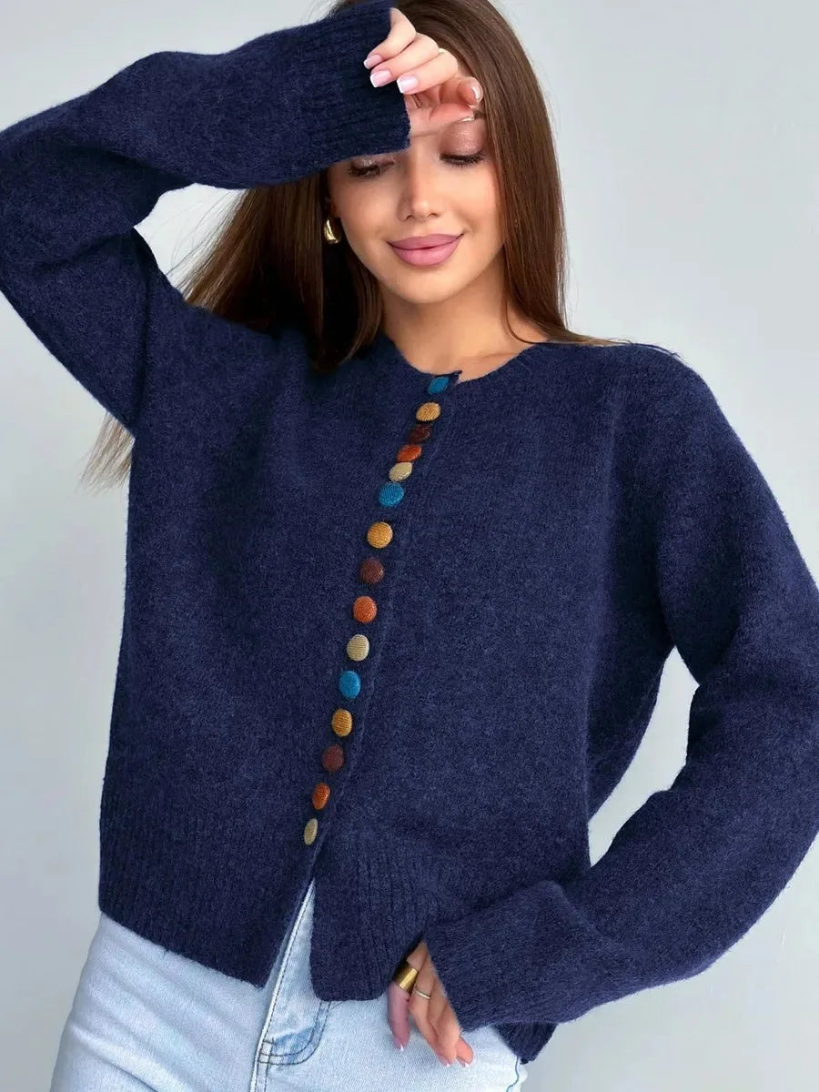 LE NOELLE | CARDIGAN À BOUTONS