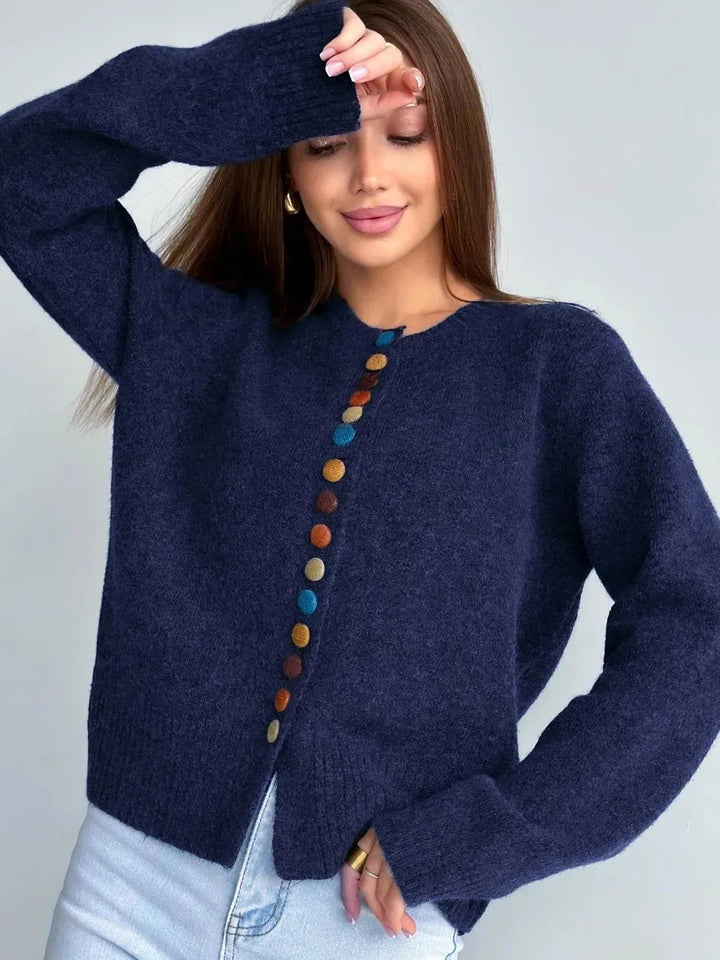 LE NOELLE | CARDIGAN À BOUTONS