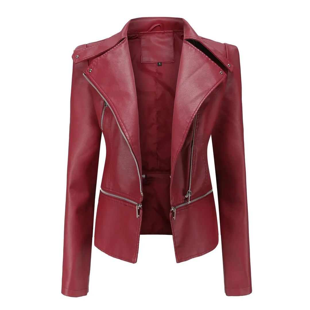 Lily™ | Veste Moto Classique Femme
