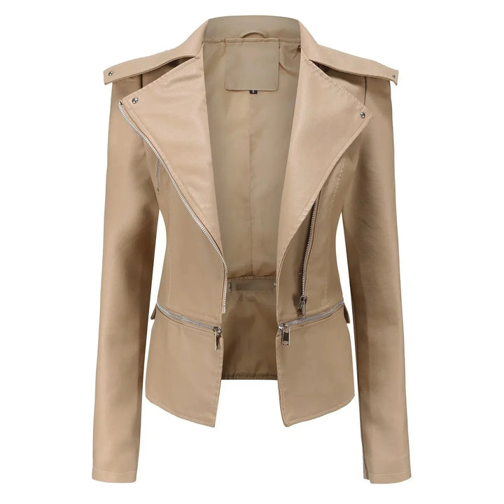 Lily™ | Veste Moto Classique Femme