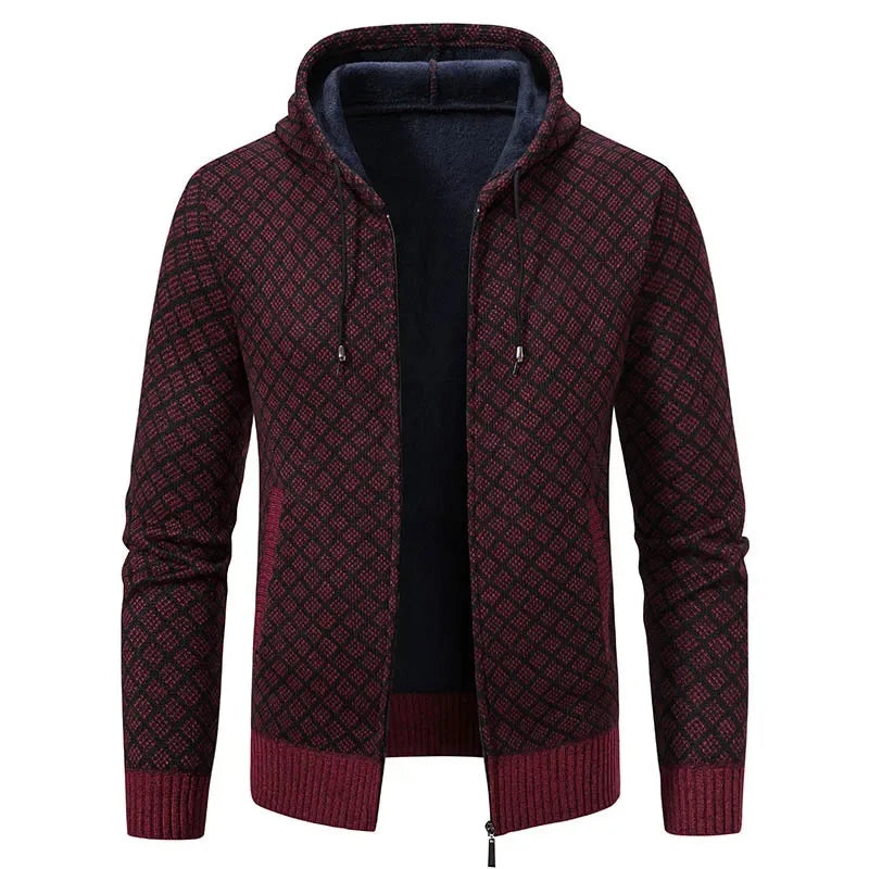 Julian | Veste épaisse à capuche pour l'automne