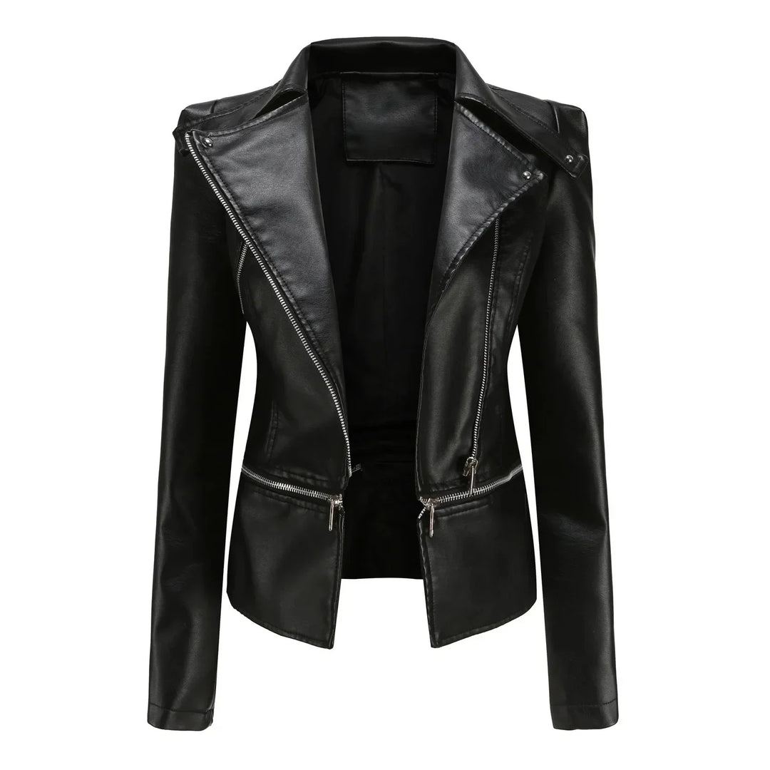 Lily™ | Veste Moto Classique Femme