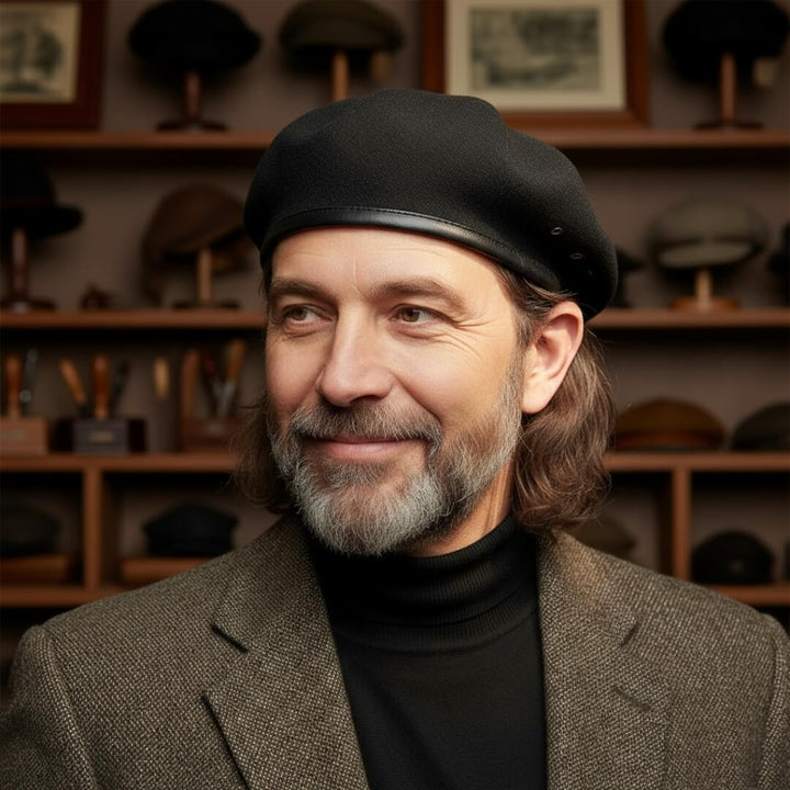 Béret Militaire en Laine Mélangée | MARSEILLE