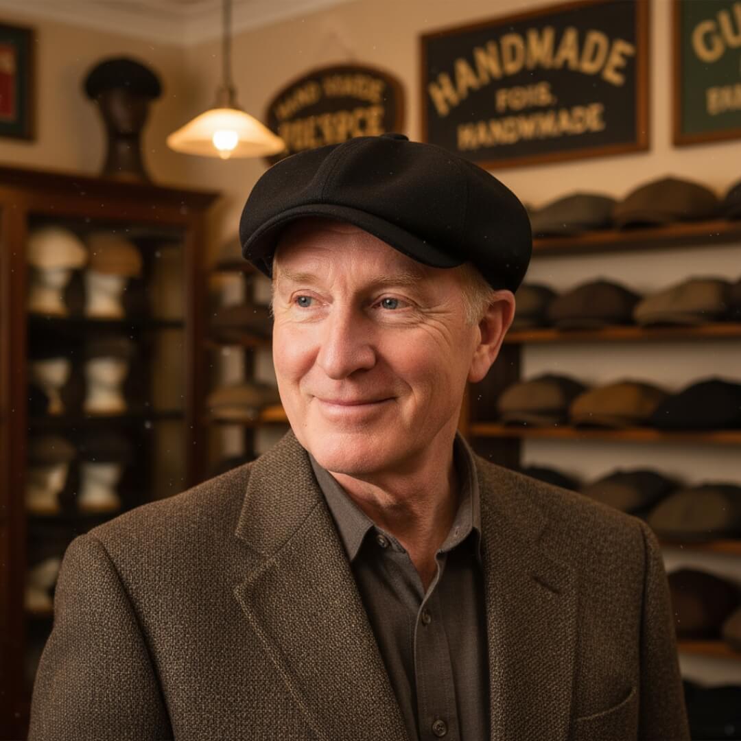 Casquette Newsboy en Coton Texturé | PHOENIX