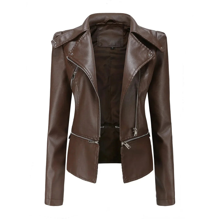 Lily™ | Veste Moto Classique Femme