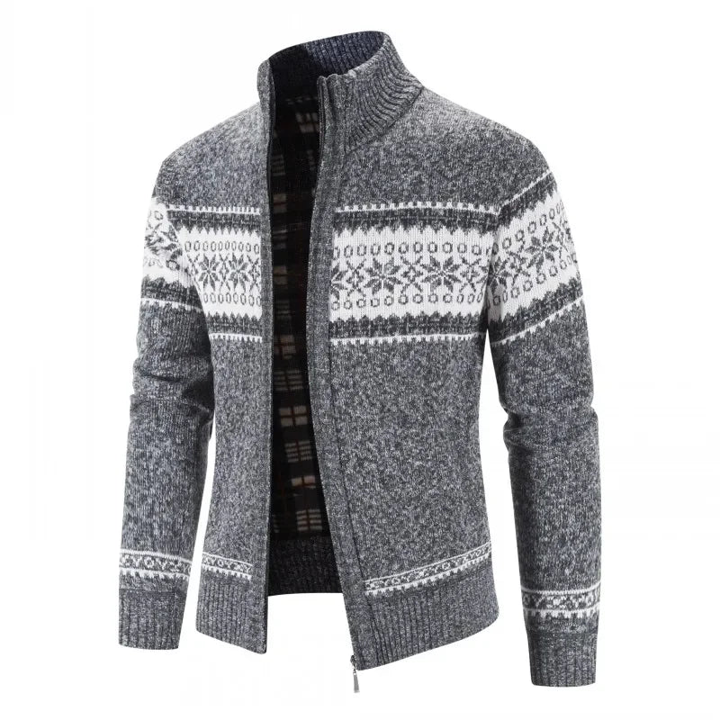 Marc | Warm Wool Zipper Cardigan - Ideal for Chilly Days!