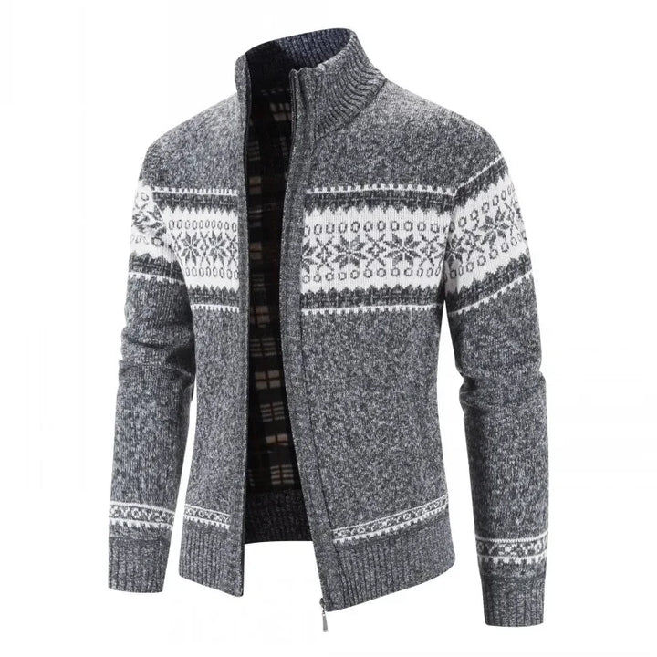 Marc | Warm Wool Zipper Cardigan - Ideal for Chilly Days!
