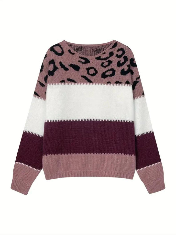 Leila™ | Pull Léopard Élégance