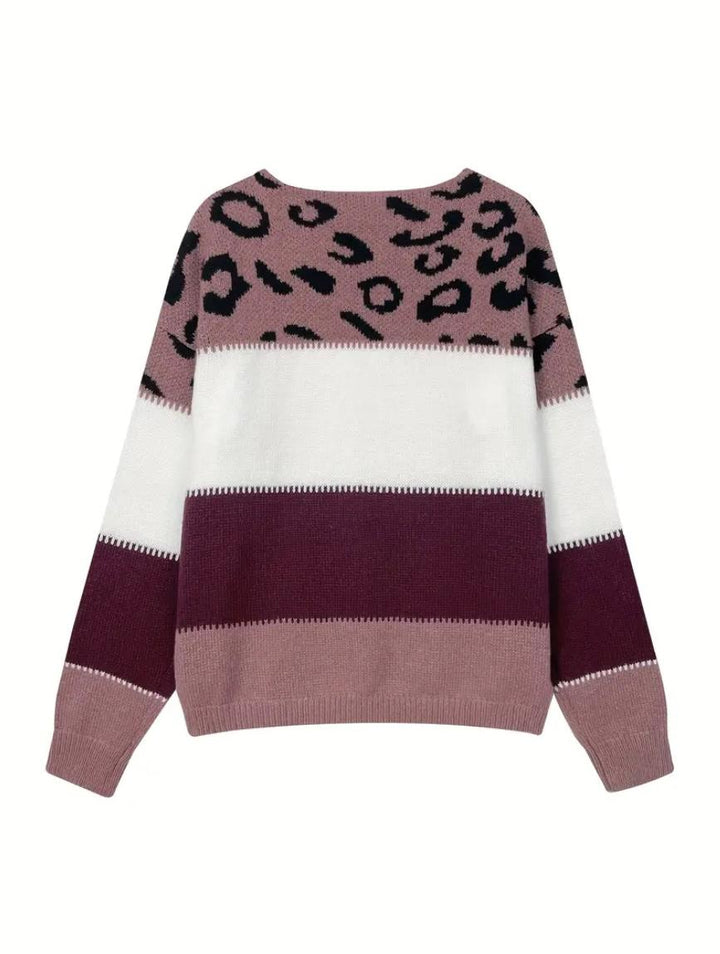 Leila™ | Pull Léopard Élégance