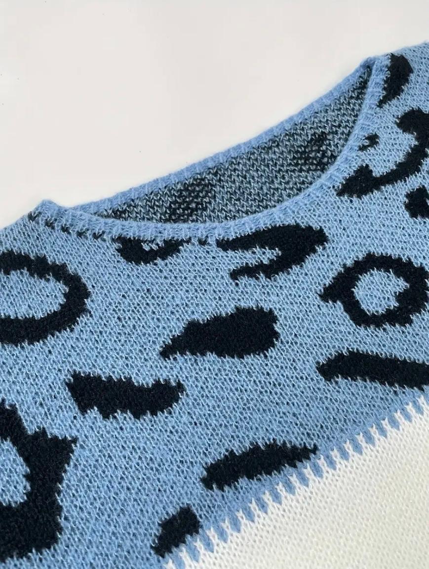 Mimi™ | Pull Léopard Élégance