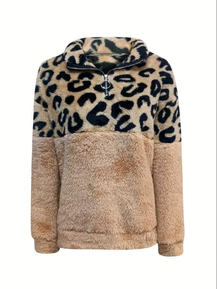 Zoe™ | Pull Léopard Élégance