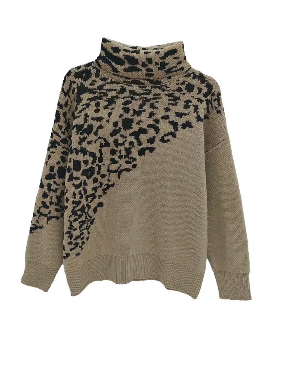 Jessica™ | Pull Léopard Élégance