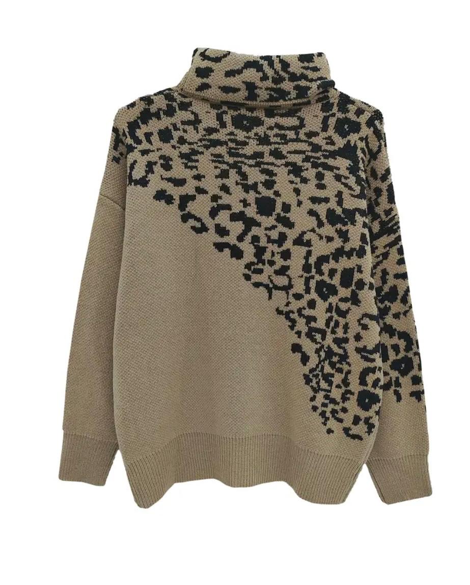 Jessica™ | Pull Léopard Élégance