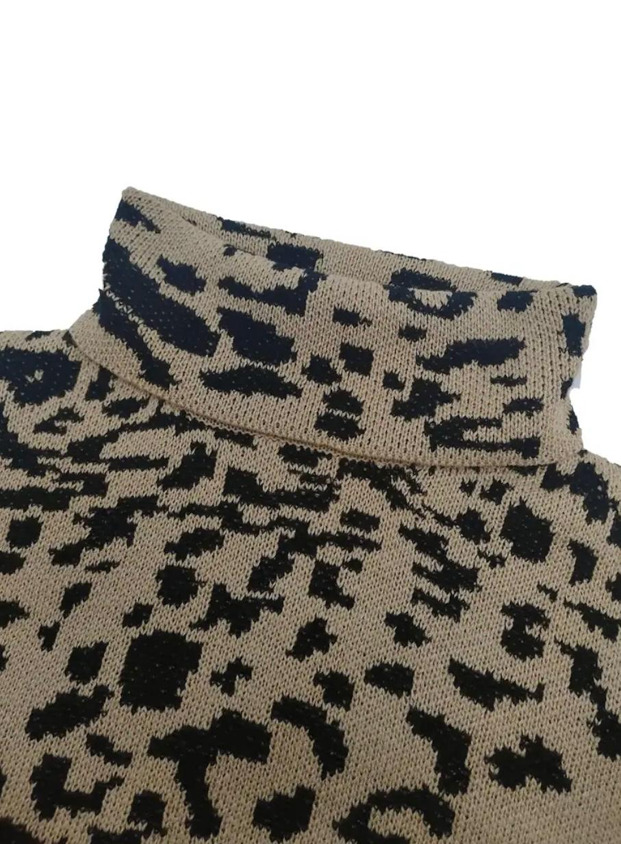 Jessica™ | Pull Léopard Élégance