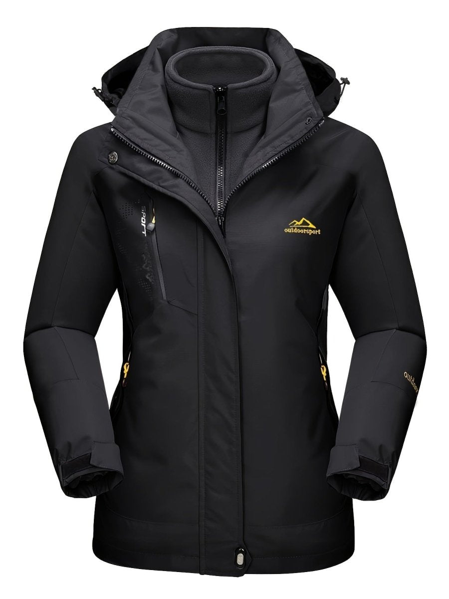 ANNE | MANTEAU IMPERMÉABLE EN POLAIRE 3 EN 1